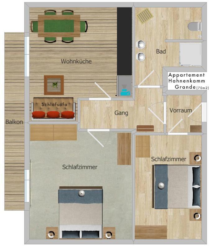 Alpenhof Waengle Aparthotel Ройте Екстериор снимка